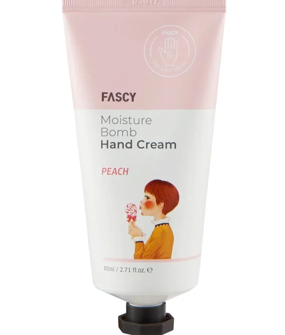 FASCY Şeftali Özlü El Kremi 80 ml – Nem Bombası, Besleyici & Pürüzsüzleştirici Yoğun Bakım