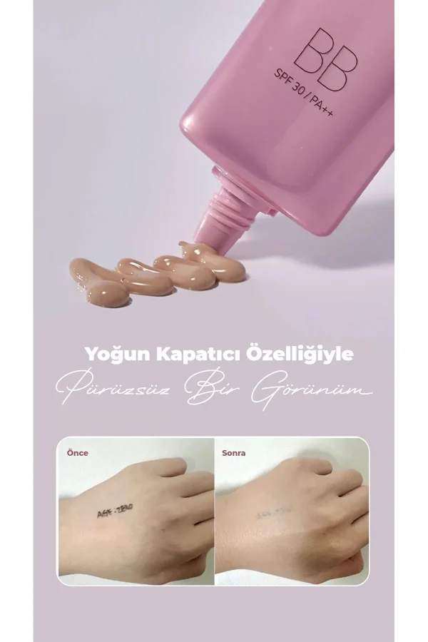 Age Zero Bb Krem Spf 30 Pa Bitkisel Retinol,leke Kremi,tüm Cilt Tipleri Için - Görsel 6