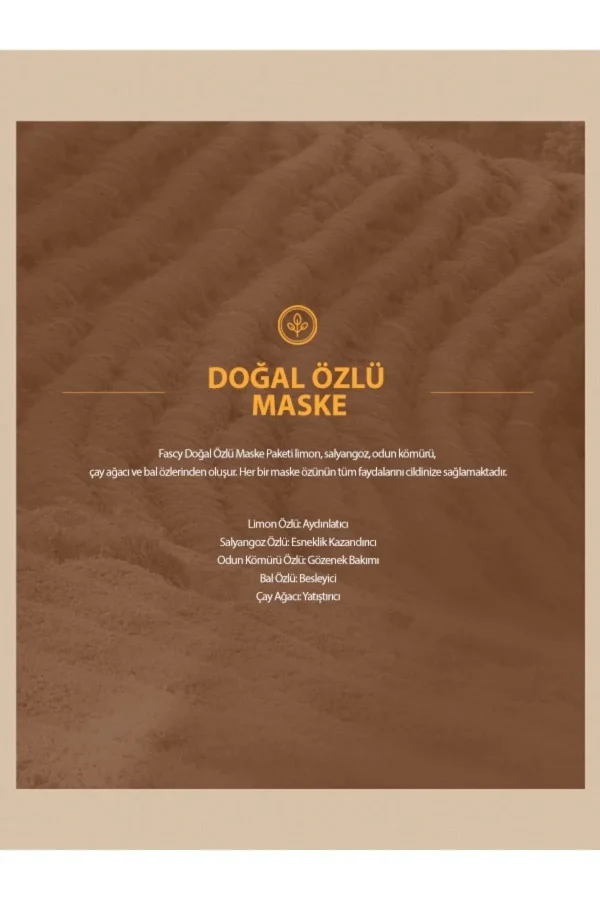FASCY Çay Ağacı Özlü Yatıştırıcı Maske 23 gr – Doğal Bakım & Cilt Rahatlatıcı - Görsel 8